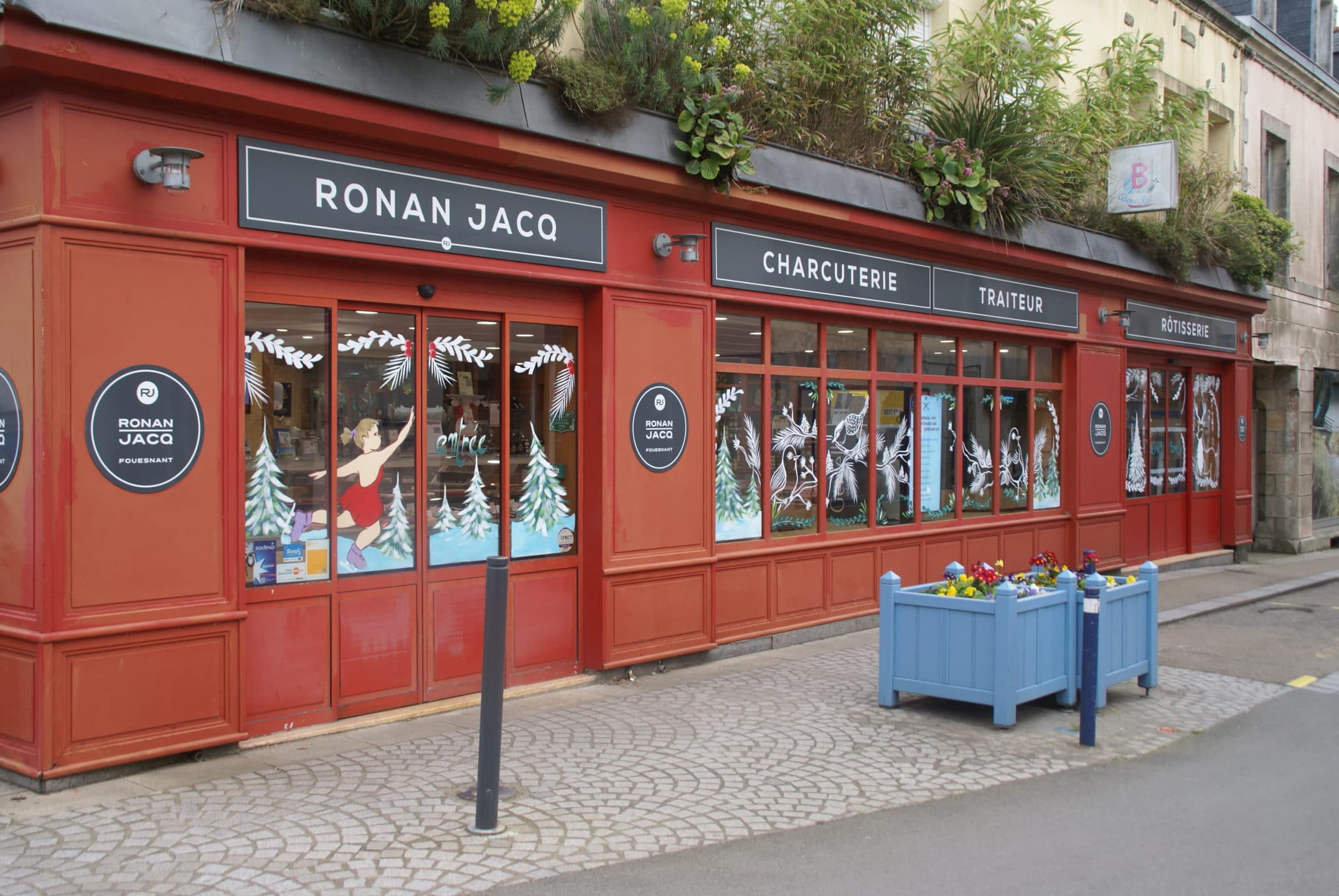 La boucherie, charcuterie, traiteur Ronan Jacq situé à Fouesnant